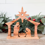 Standing Wood Nativity - FMSCMarketplace.org