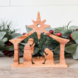 Standing Wood Nativity