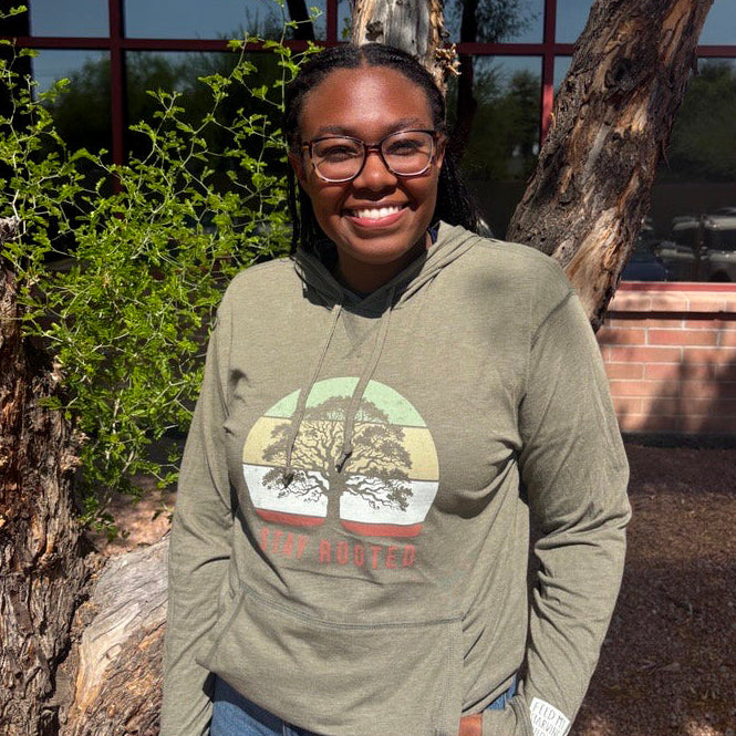 Stay Rooted LS Tee Hoodie - FMSCMarketplace.org