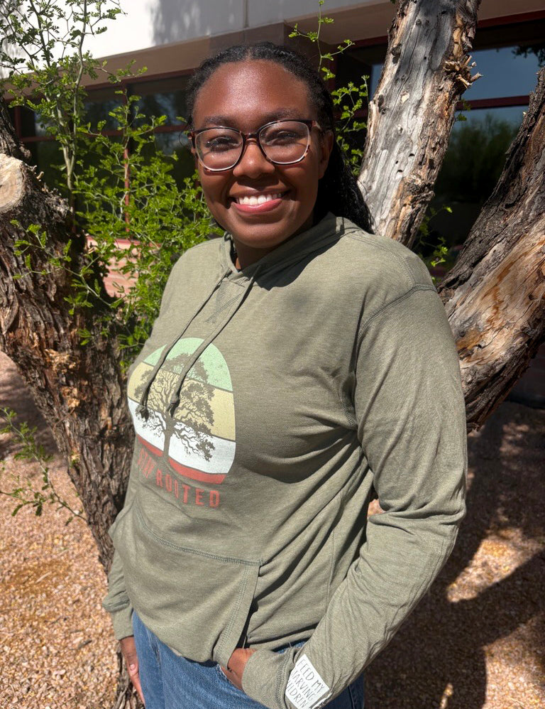 Stay Rooted LS Tee Hoodie - FMSCMarketplace.org