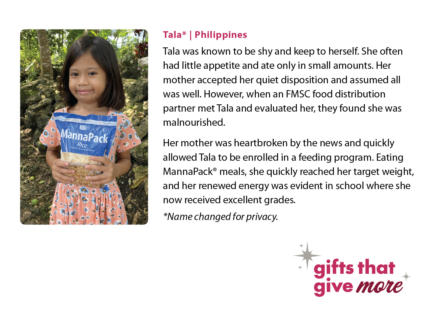 Story of Hope: Tala | Philippines - FMSCMarketplace.org