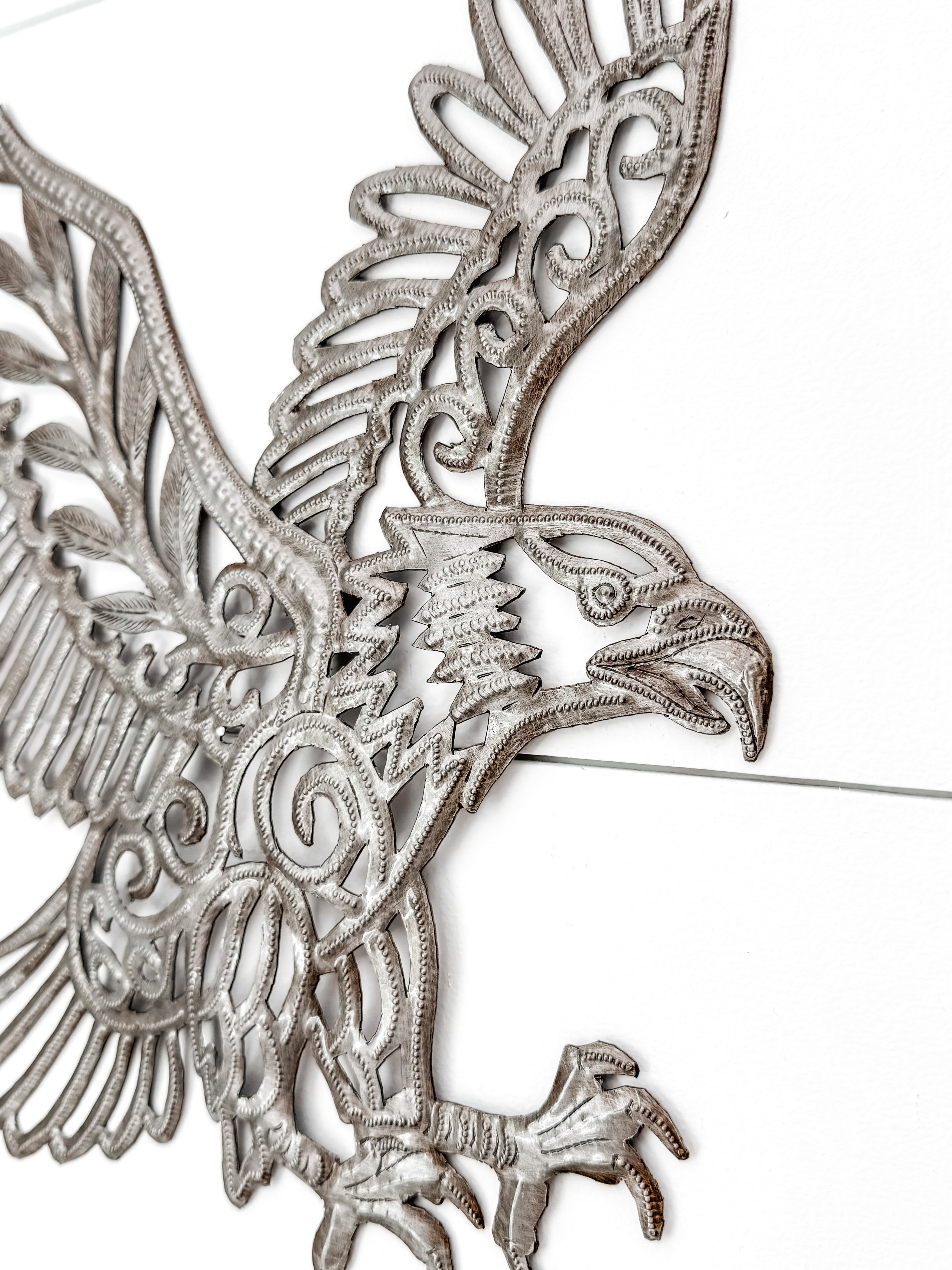 The Eagle Oil Drum Art