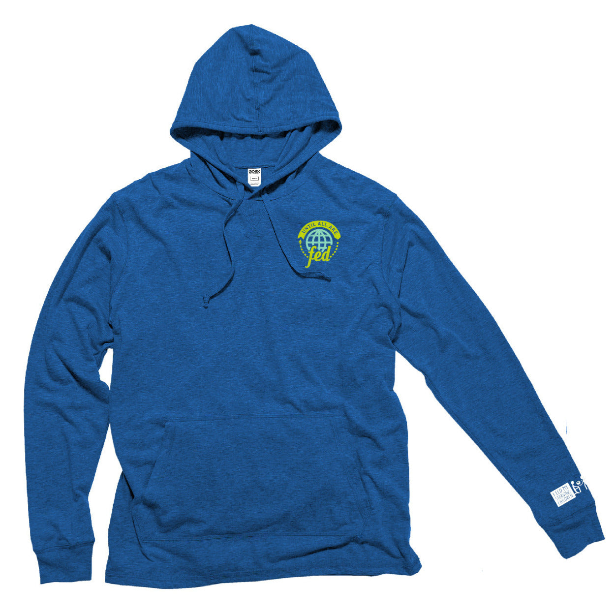 Royal Blue Until All Are Fed Long Sleeve Tee - FMSCMarketplace.org