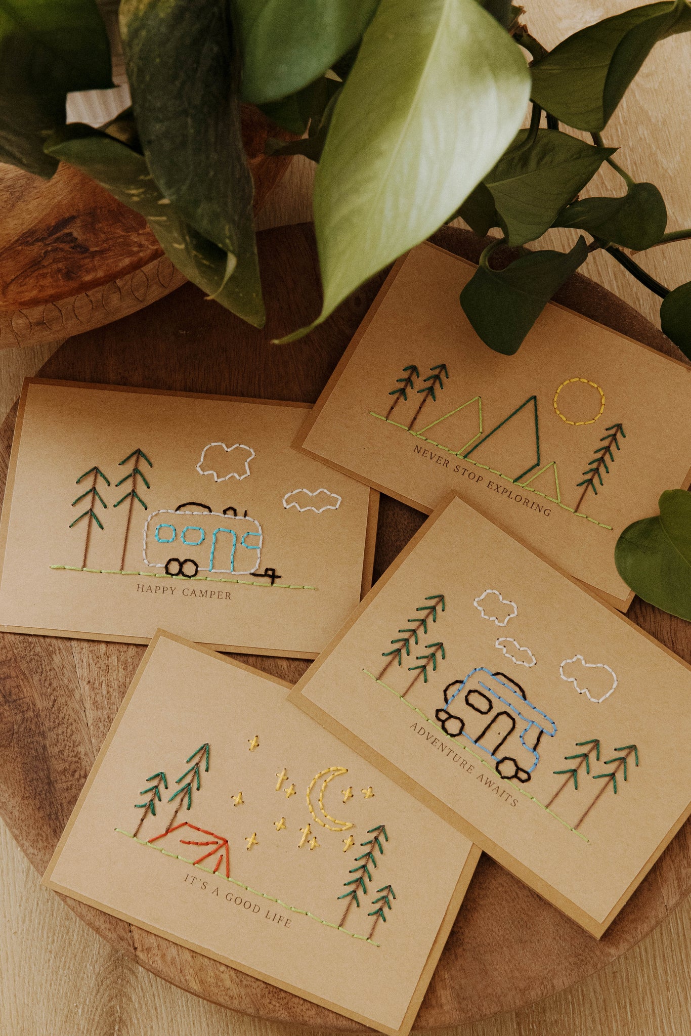 campingcard campings Camping Card Set