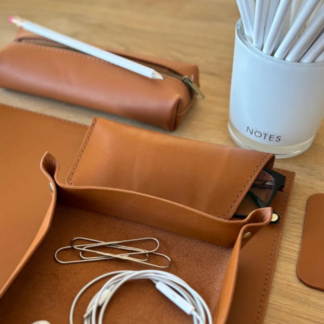 Leather Sunglasses Case