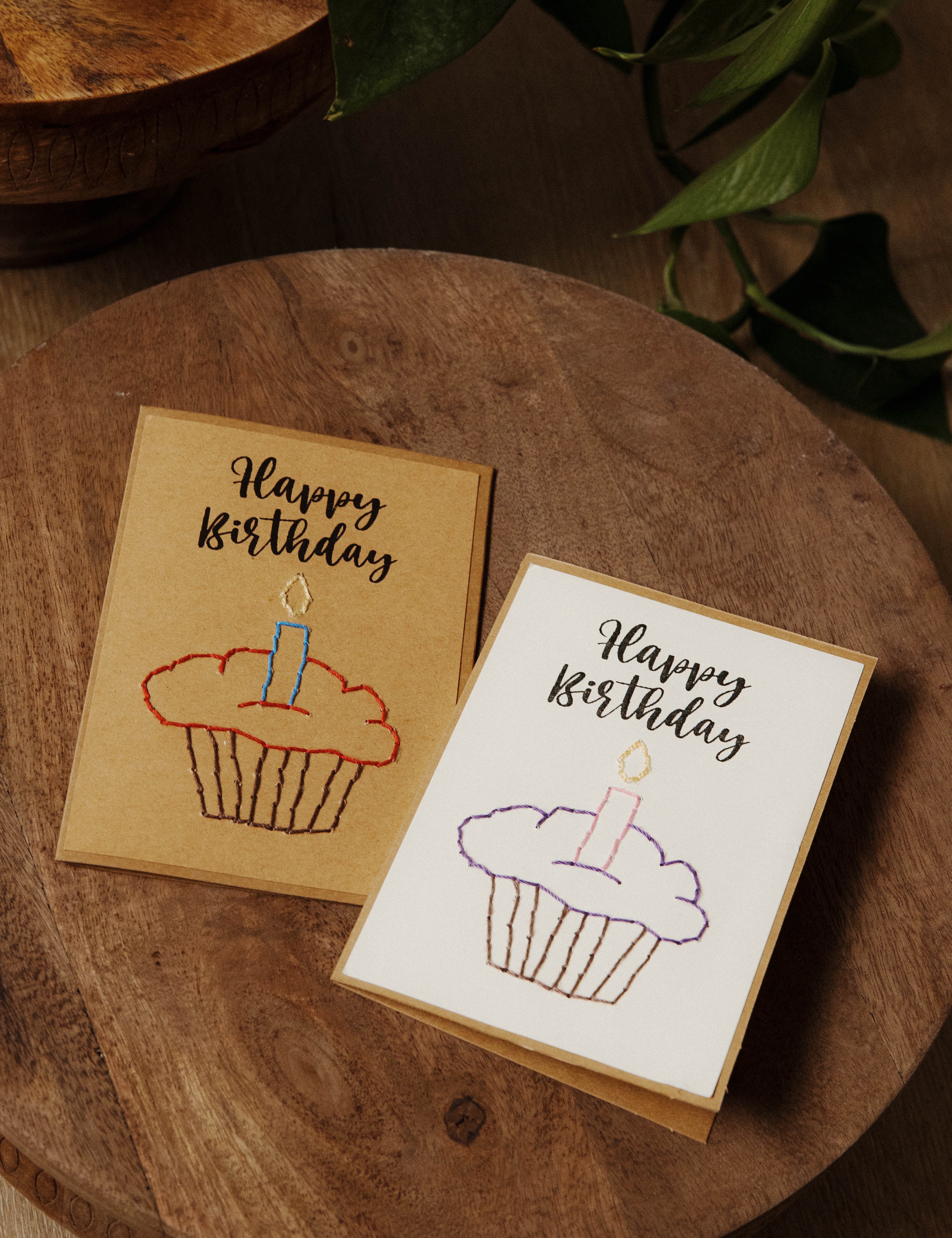 Birthday Cupcake Greeting Card Set - FMSCMarketplace.org