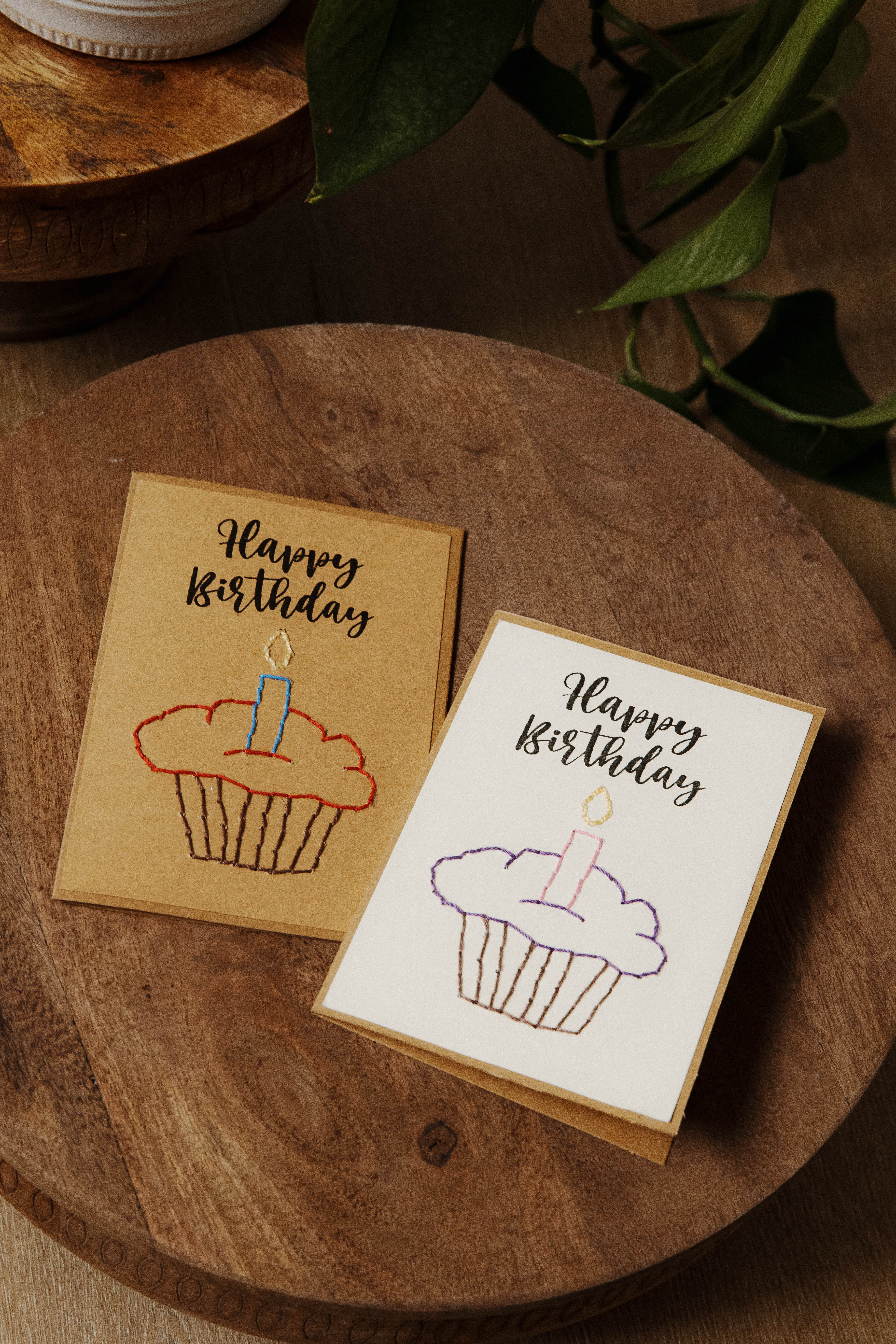 Birthday Cupcake Greeting Card Set - FMSCMarketplace.org