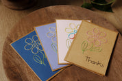 Thanks Floral Greeting Card Set - FMSCMarketplace.org