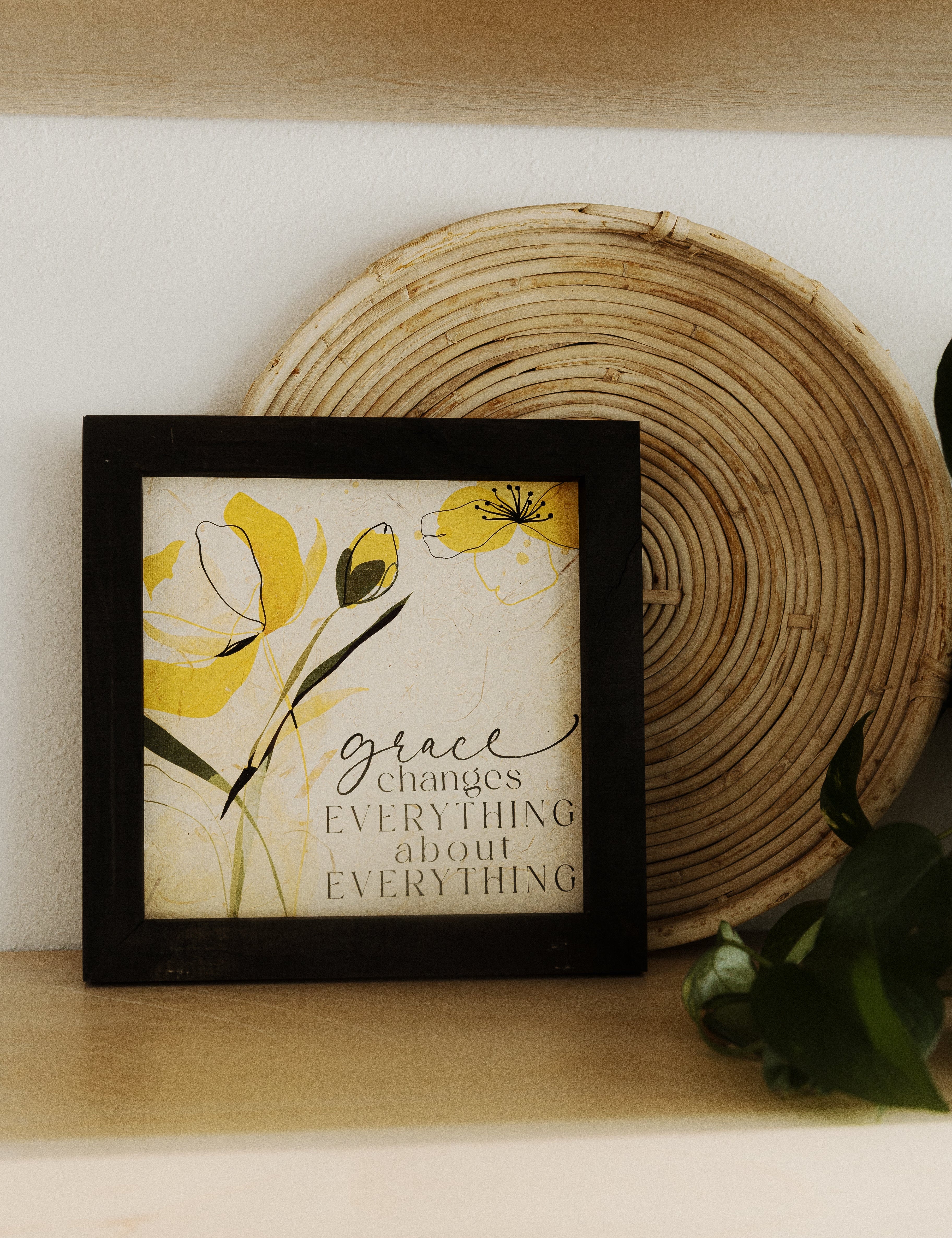 Grace Banana Leaf Sign - FMSCMarketplace.org