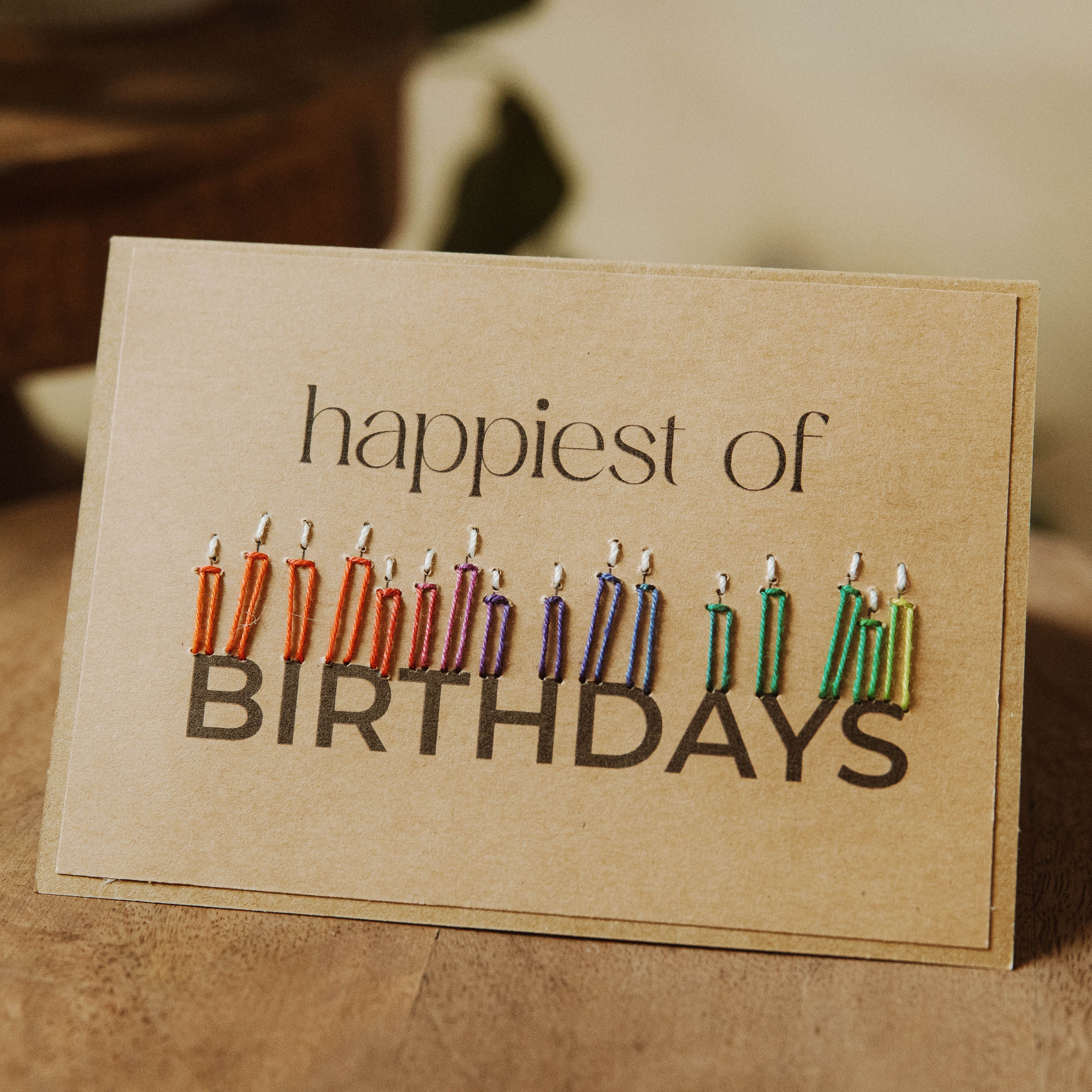 Birthday Candle Card Set - FMSCMarketplace.org