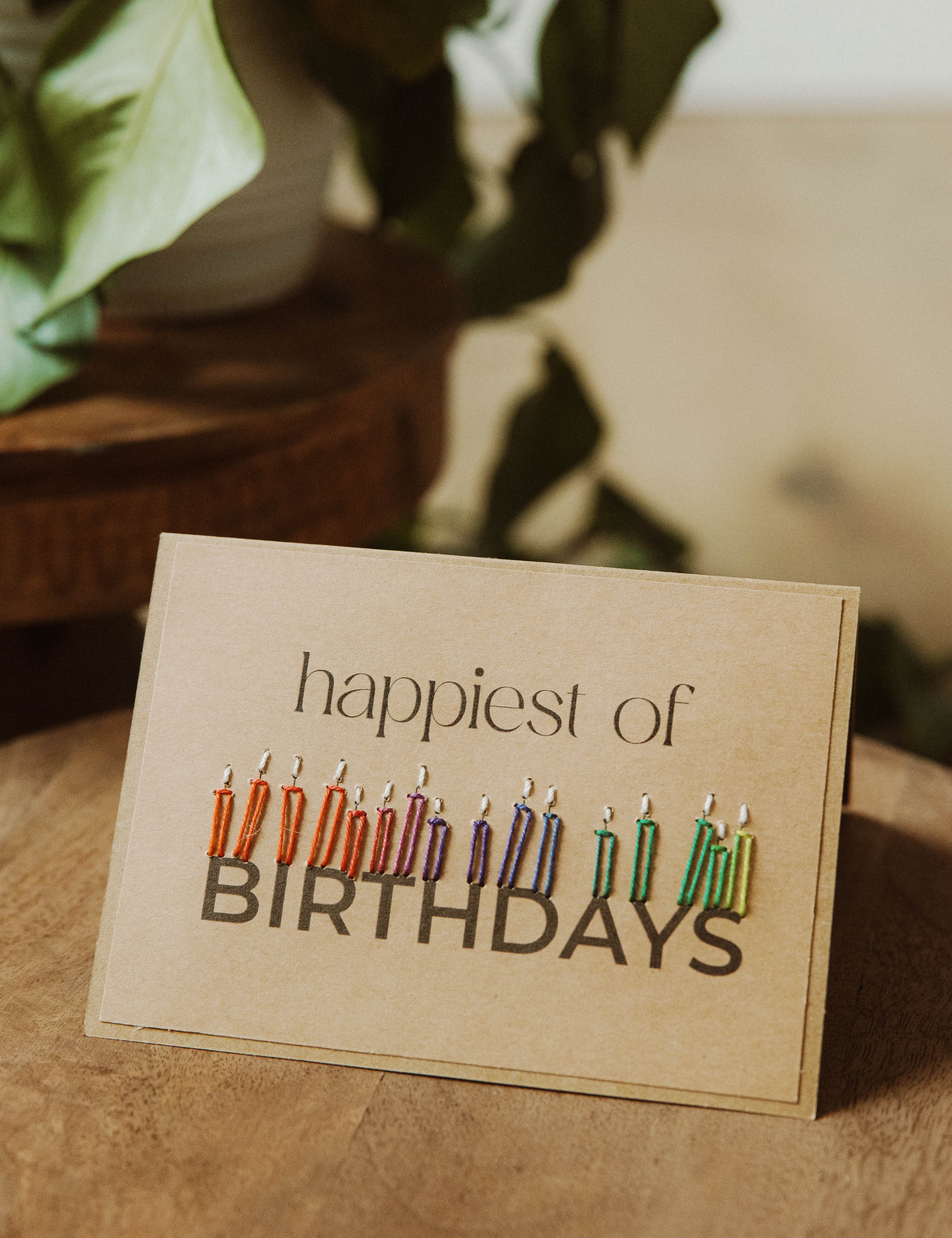 Birthday Candle Card Set - FMSCMarketplace.org