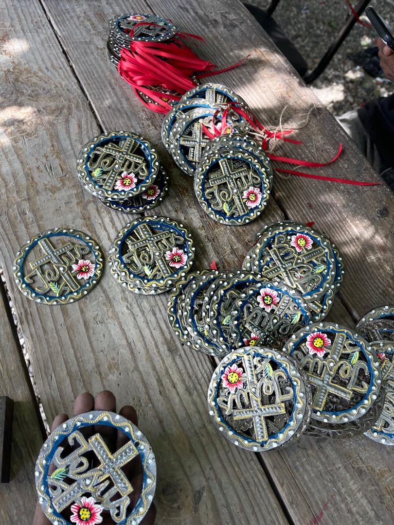 Haitian Flower Ornament