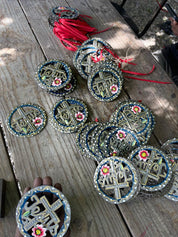 Haitian Flower Ornament