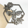 Hexagon Bee Metal Art - FMSCMarketplace.org