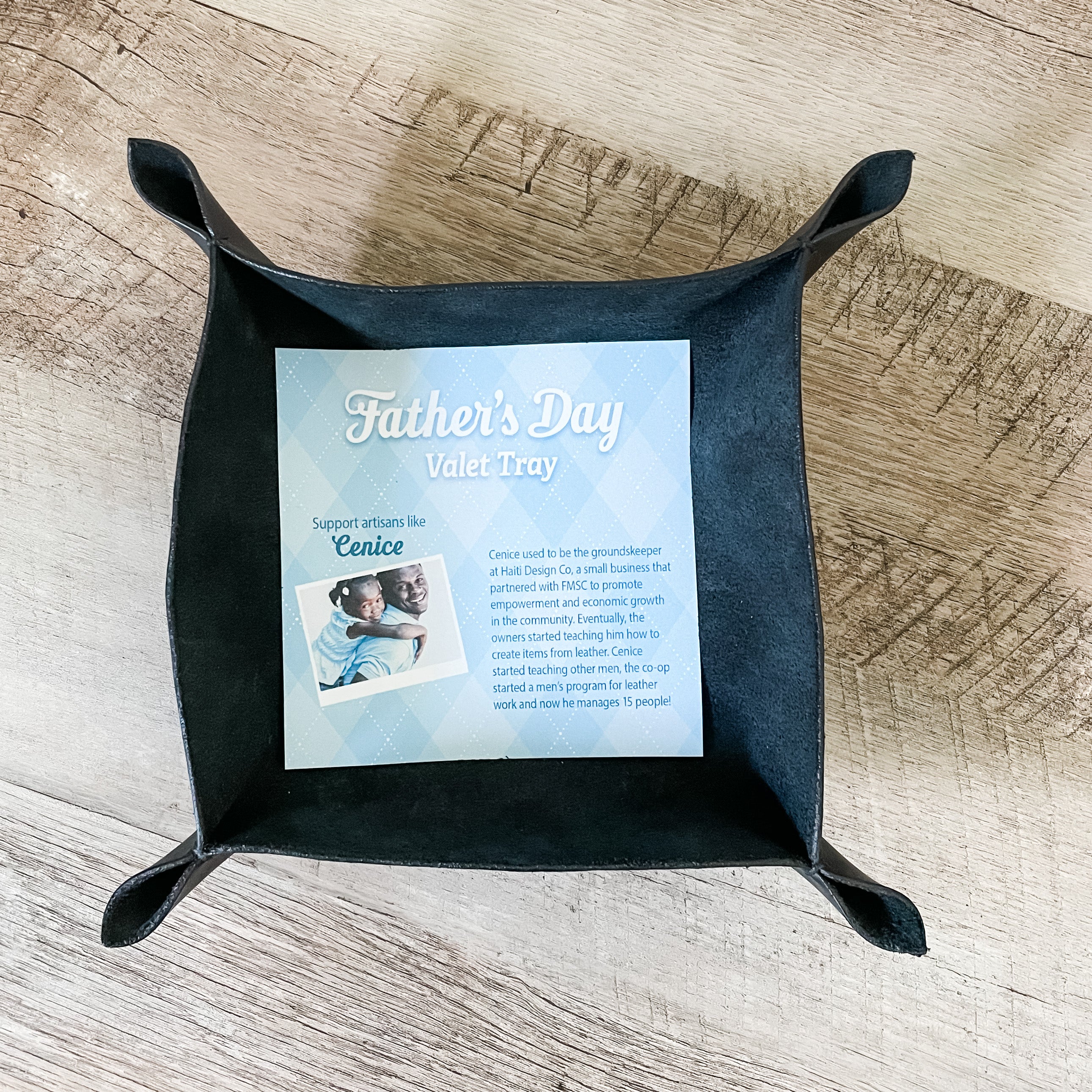 Leather Valet Tray - FMSCMarketplace.org