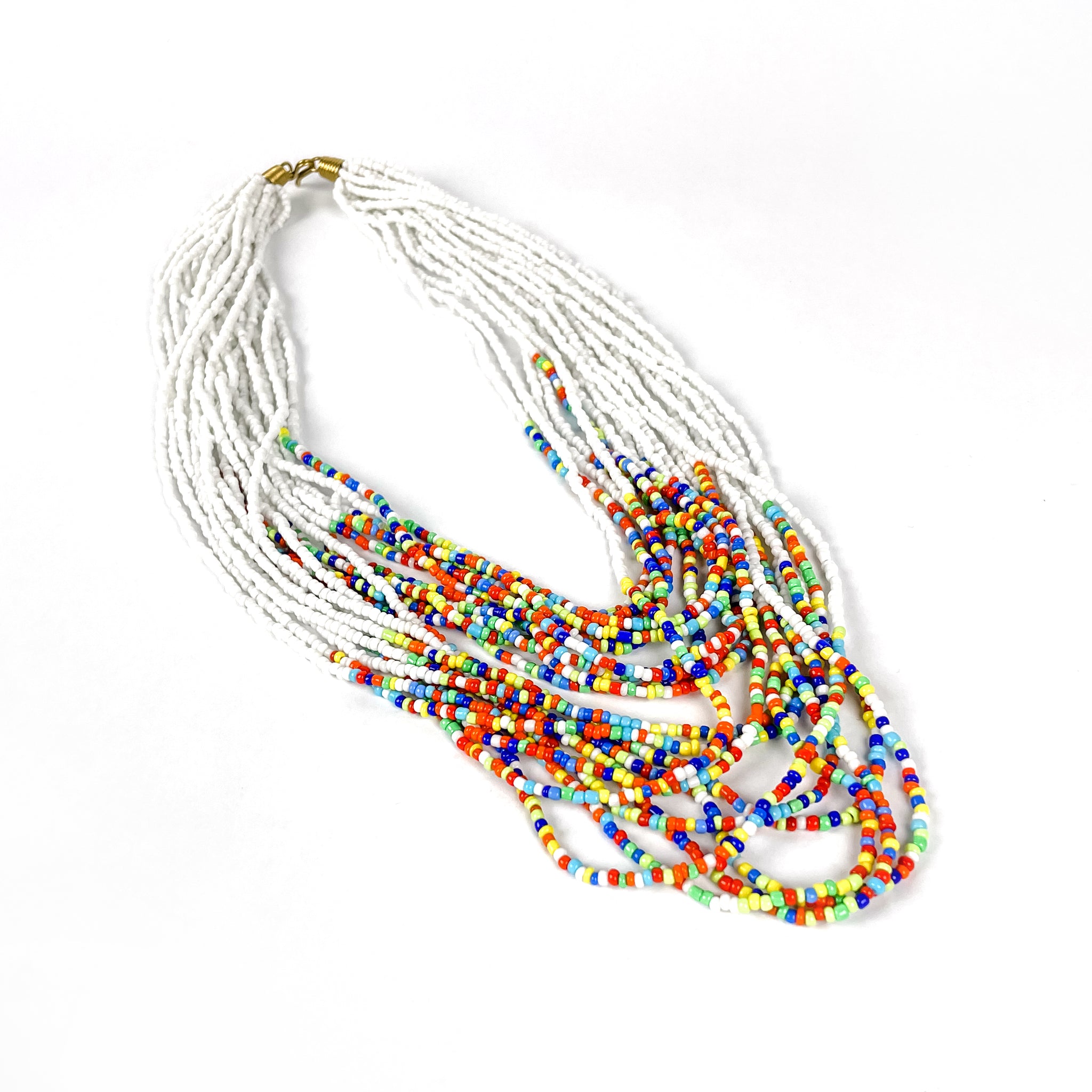 Buy the Multi Colored Polymer Necklace | JaeBee Jewelry