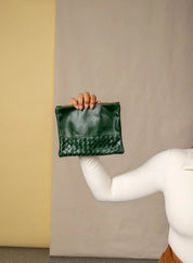 Large Woven Pouch
