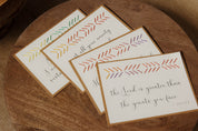 The Lord is Greater Greeting Card Set - FMSCMarketplace.org