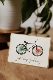 Just Keep Pedaling Card Set - FMSCMarketplace.org