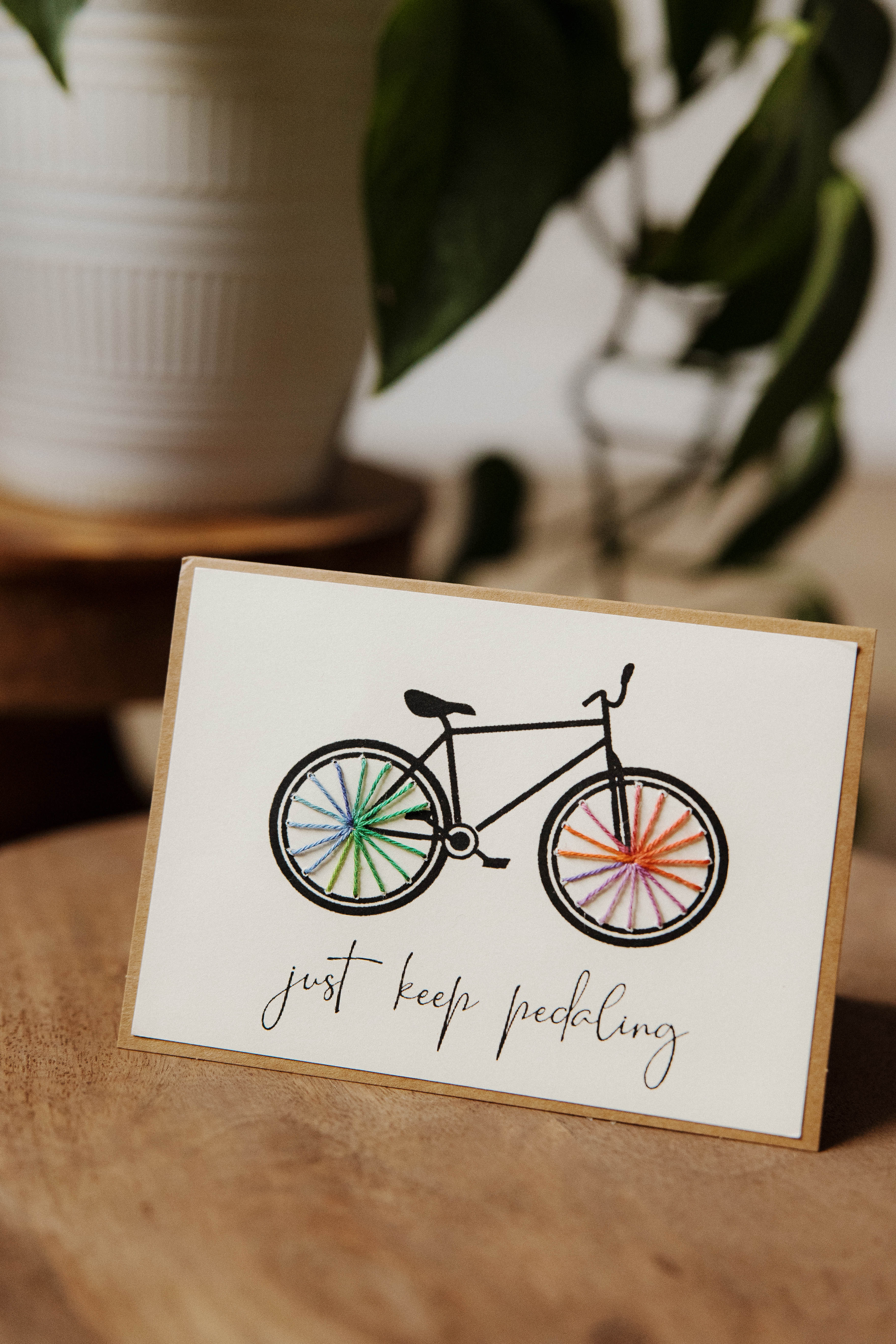 Just Keep Pedaling Card Set - FMSCMarketplace.org