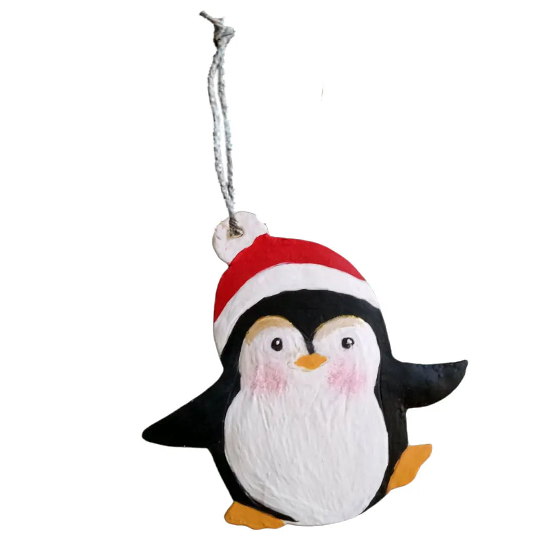Dancing Penguin Oil Drum Ornament - FMSCMarketplace.org