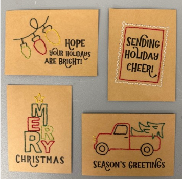 Rosie's Christmas Cards - Set of 4 (2025)