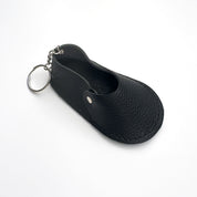 Leather Shoe Keychain