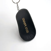 Leather Shoe Keychain