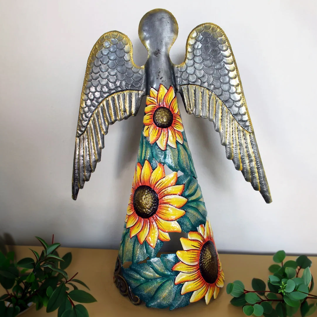 Sunflower Oil Drum Angel - FMSCMarketplace.org