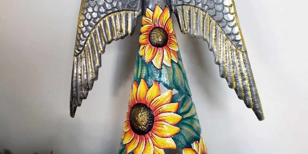 Sunflower Oil Drum Angel - FMSCMarketplace.org