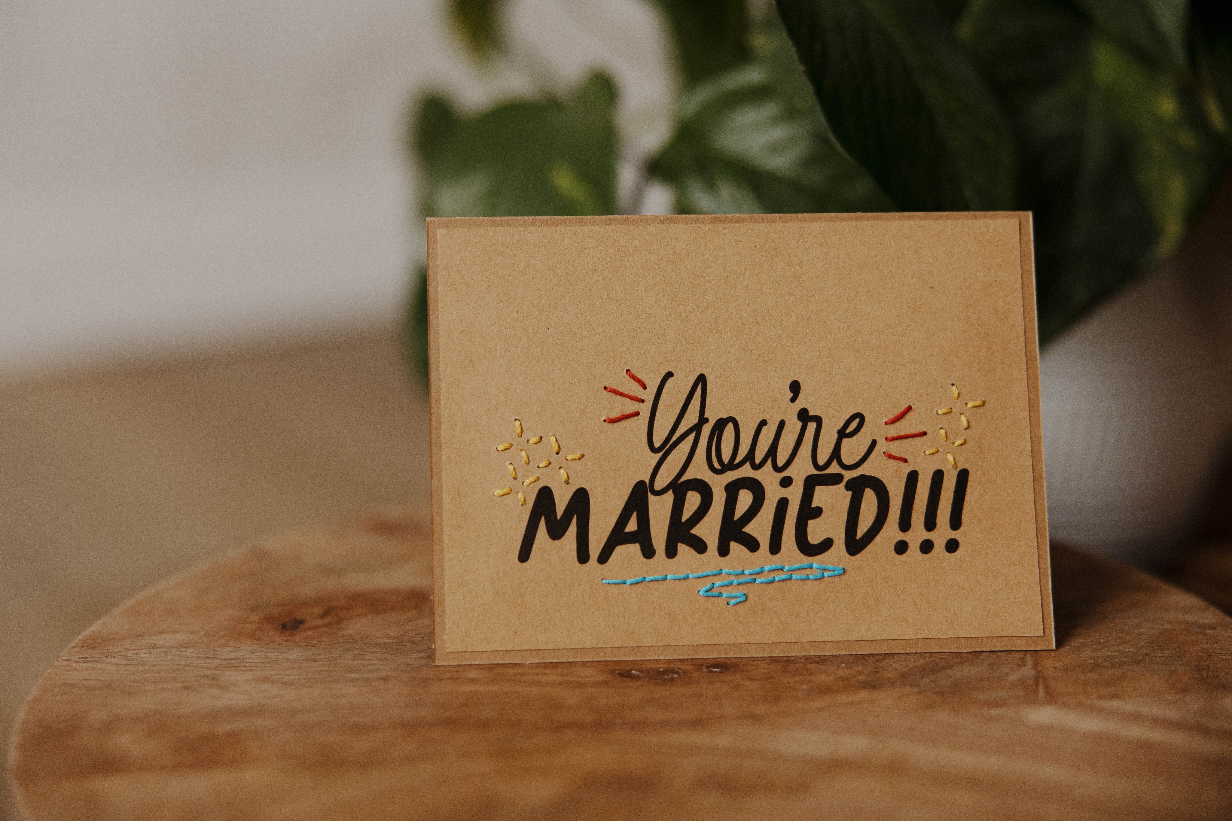 You're Married Card Set
