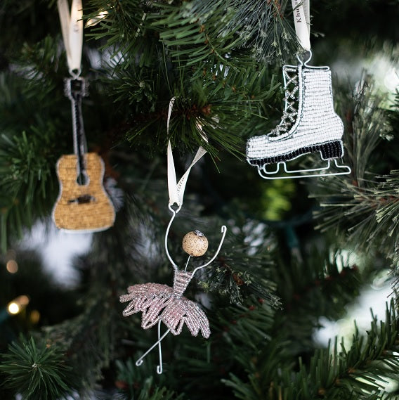 Beaded Ballerina Ornament - FMSCMarketplace.org
