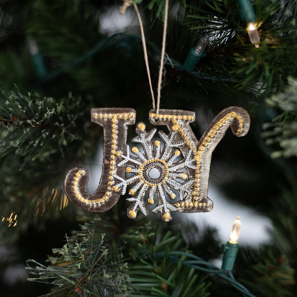 Joy Snowflake Ornament - FMSCMarketplace.org