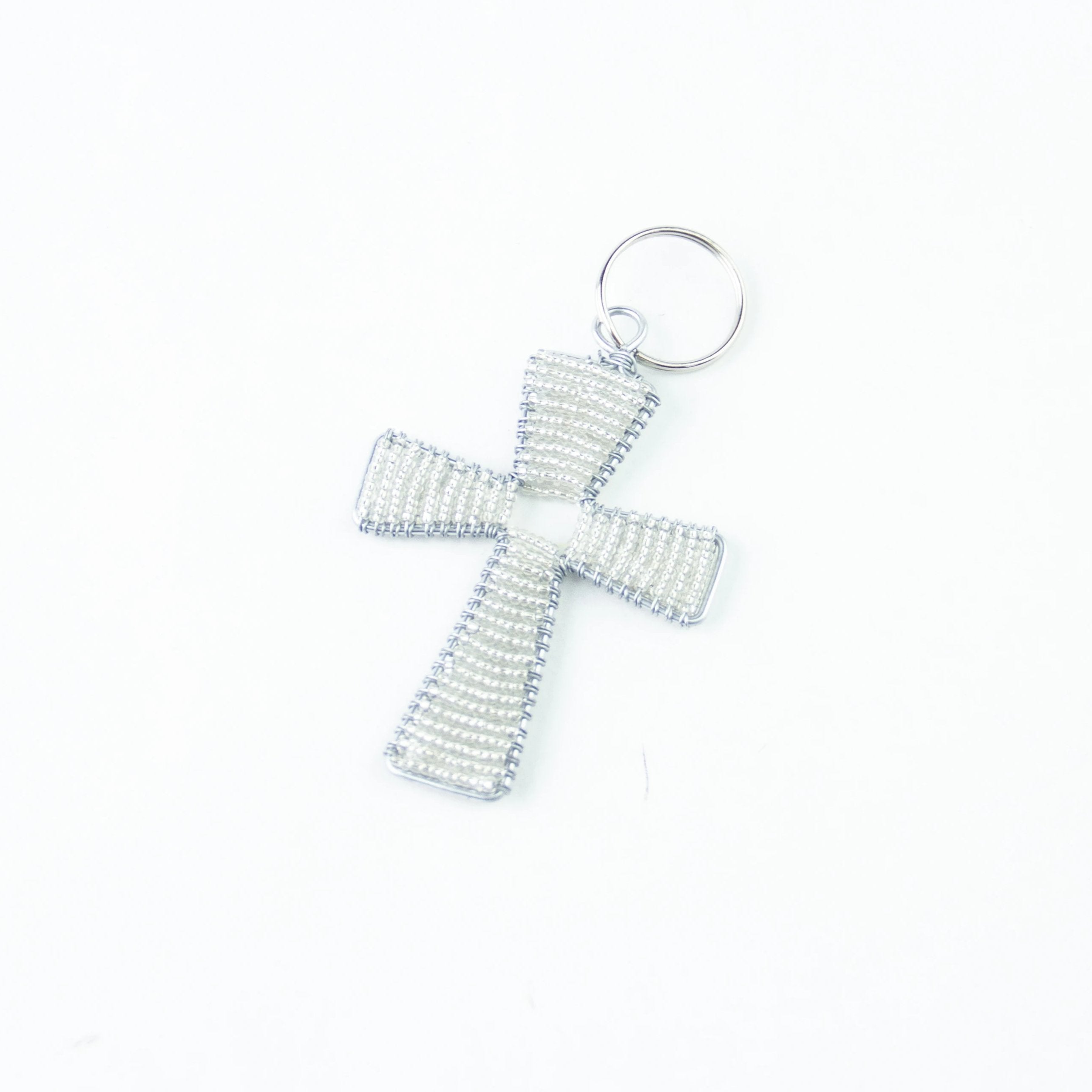 Beaded Cross Keychain – FMSC MarketPlace