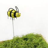 Beaded Bee Plant Stake