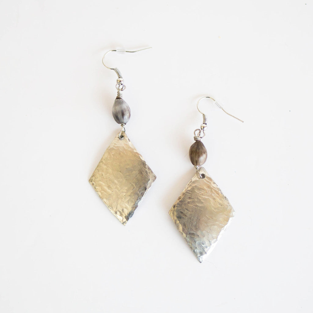 Diamond Lucky Seed Earrings - FMSCMarketplace.org