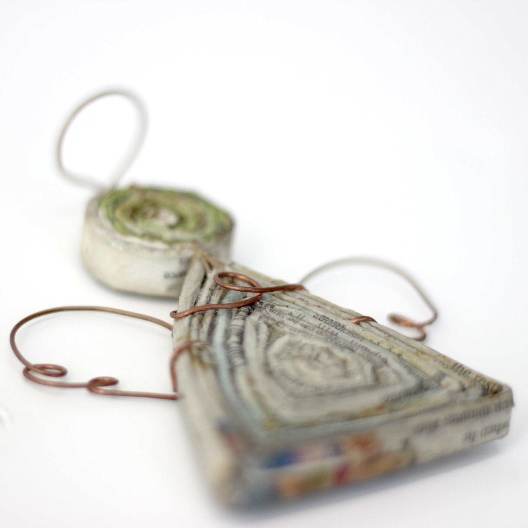 Newspaper Angel Ornament - FMSCMarketplace.org