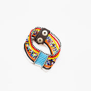 beaded cuff bracelet made in Kenya