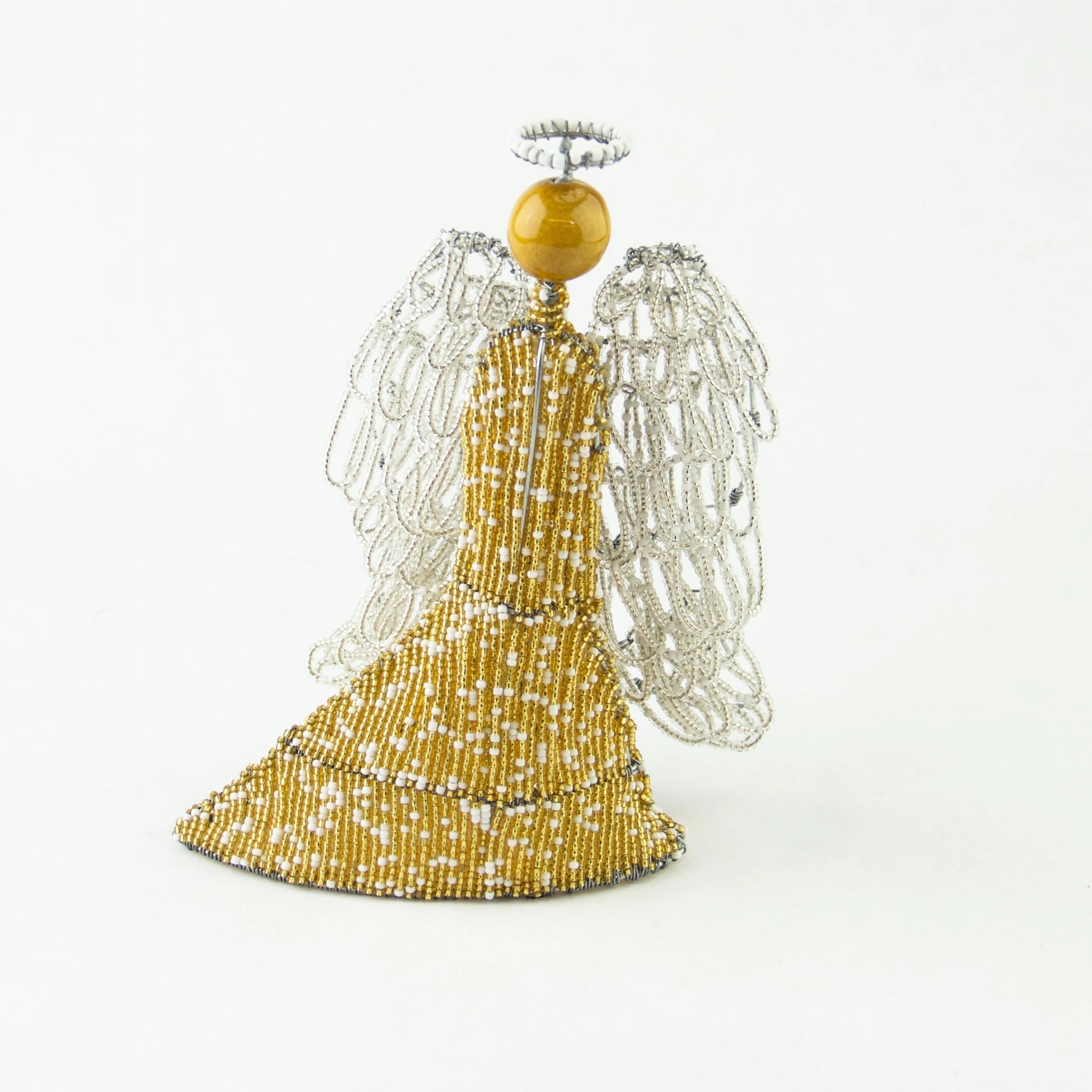 Gold Beaded Angel