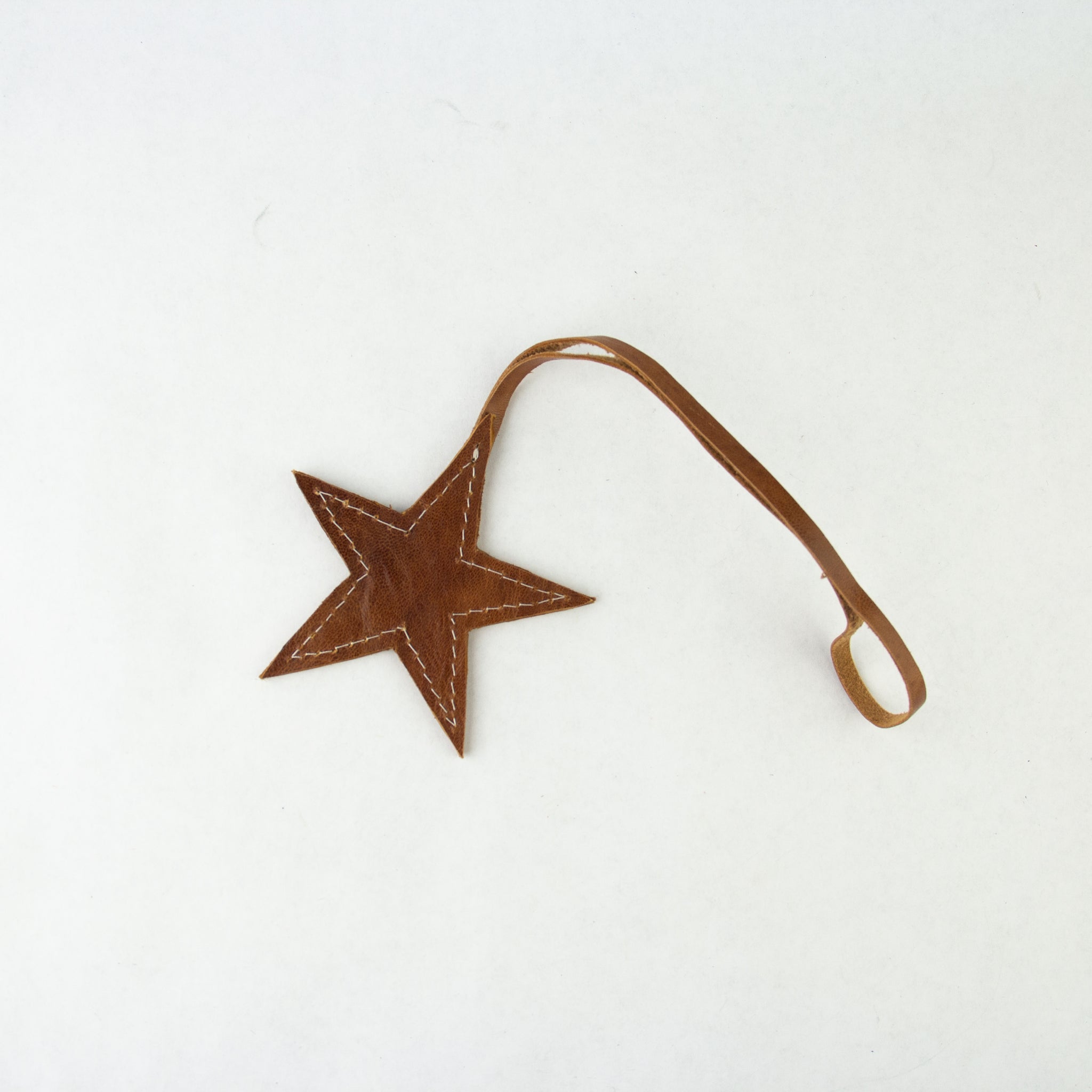 Leather Star Ornament - FMSCMarketplace.org