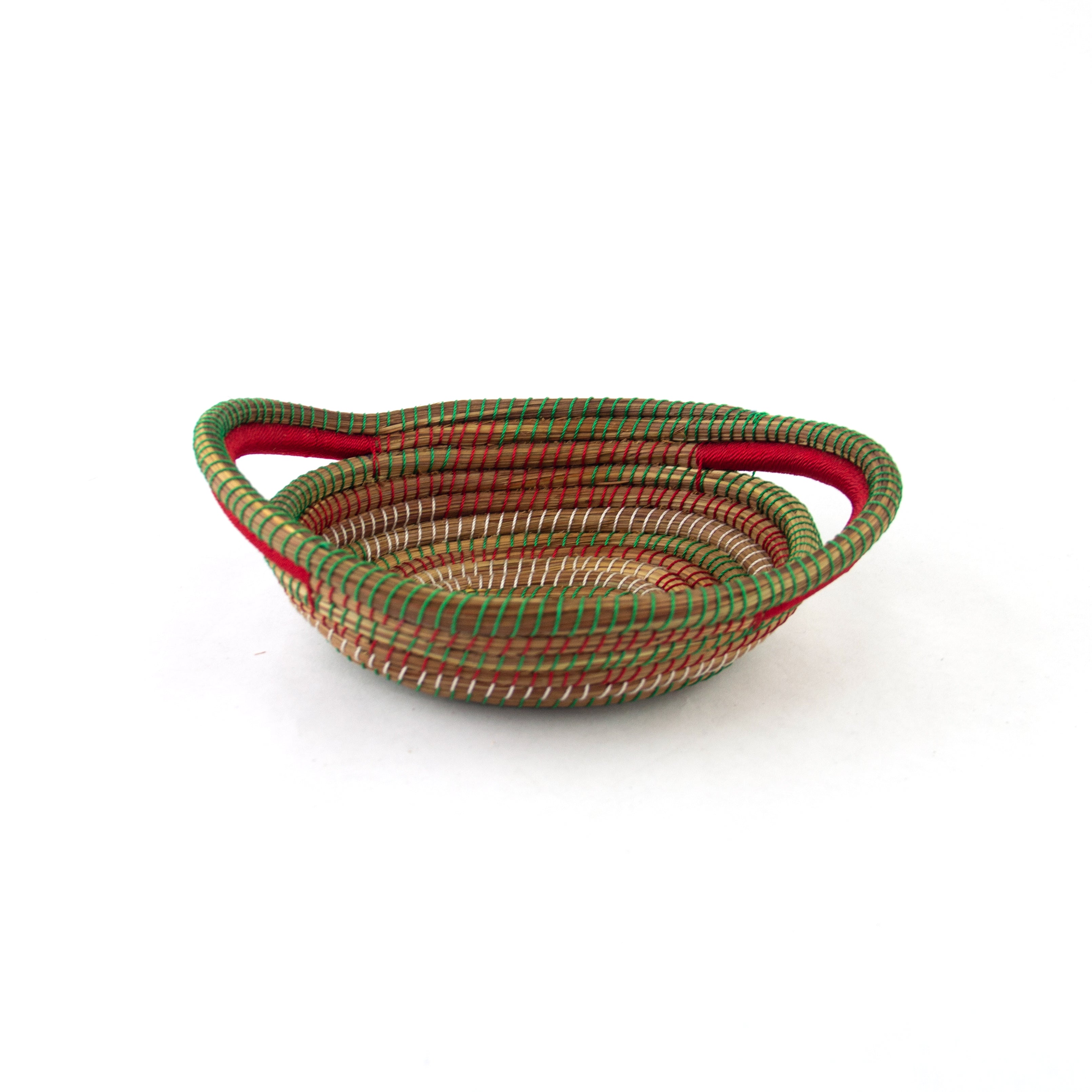 Mini Pine Needle Basket, Christmas - FMSCMarketplace.org