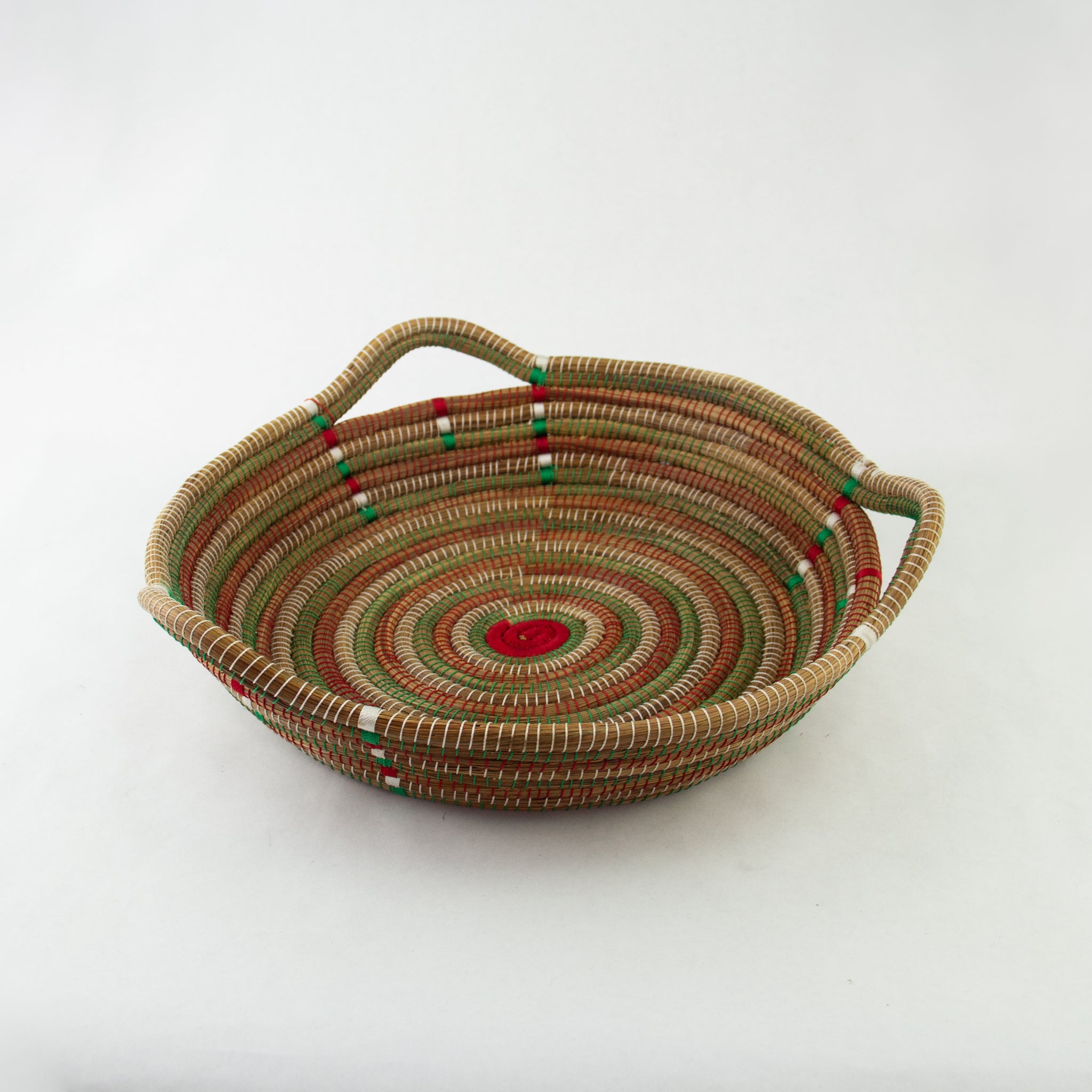 Pine Needle Basket, Christmas Triangle - FMSCMarketplace.org