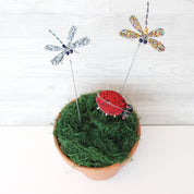 Beaded Dragonfly Plant Stake - FMSCMarketplace.org