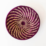 Grass-Woven Basket, Plum Vine - FMSCMarketplace.org
