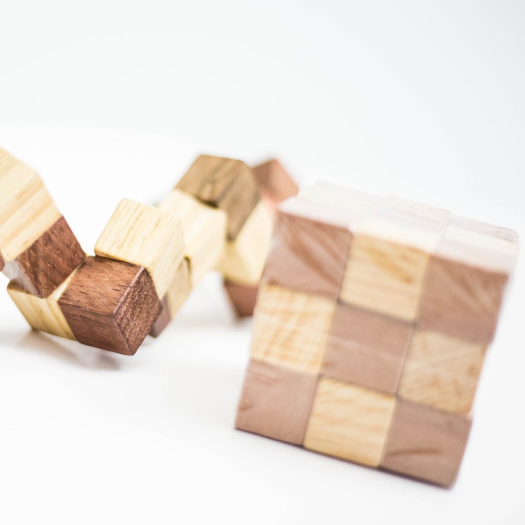 Distorted Cube Puzzle 3d Wooden Cube Puzzles