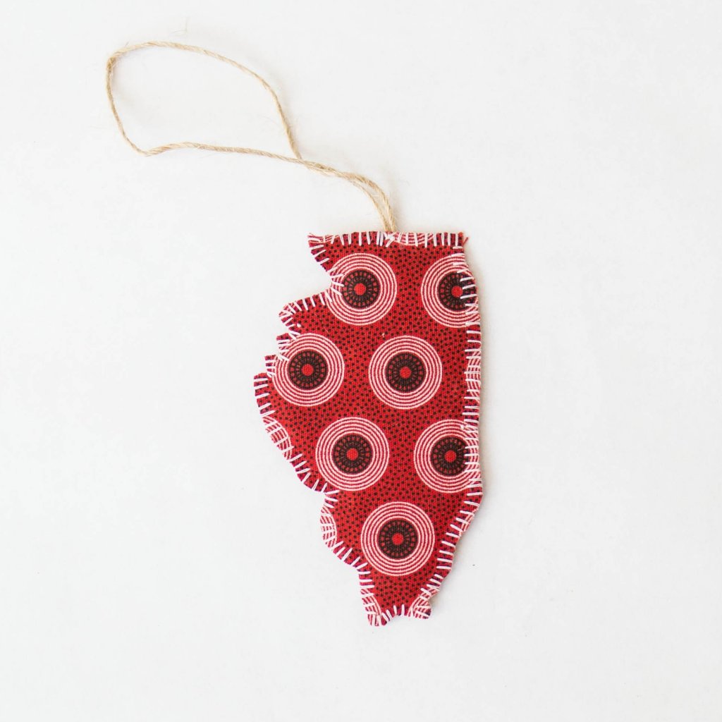 Handsewn State Ornaments - FMSCMarketplace.org