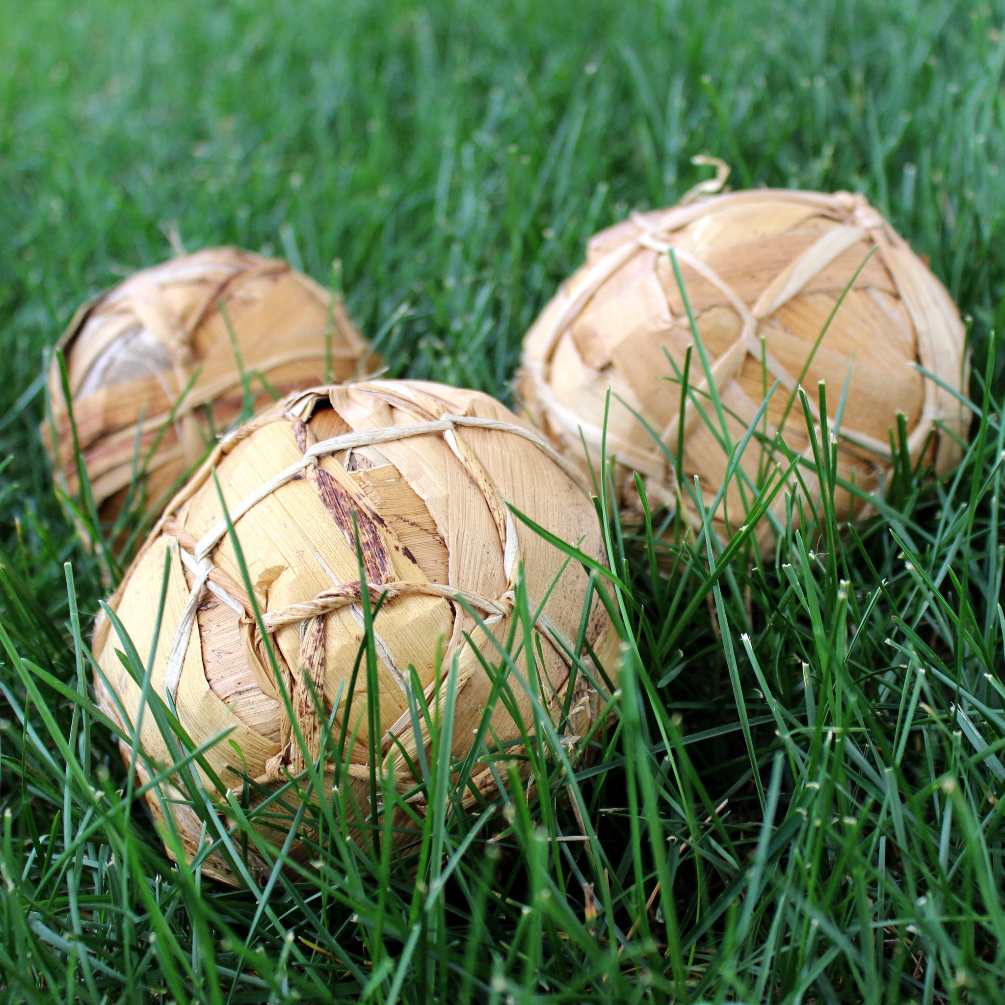 Banana leaf soccer balls