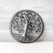 12" Tree of Life Oil Drum Art - FMSCMarketplace.org
