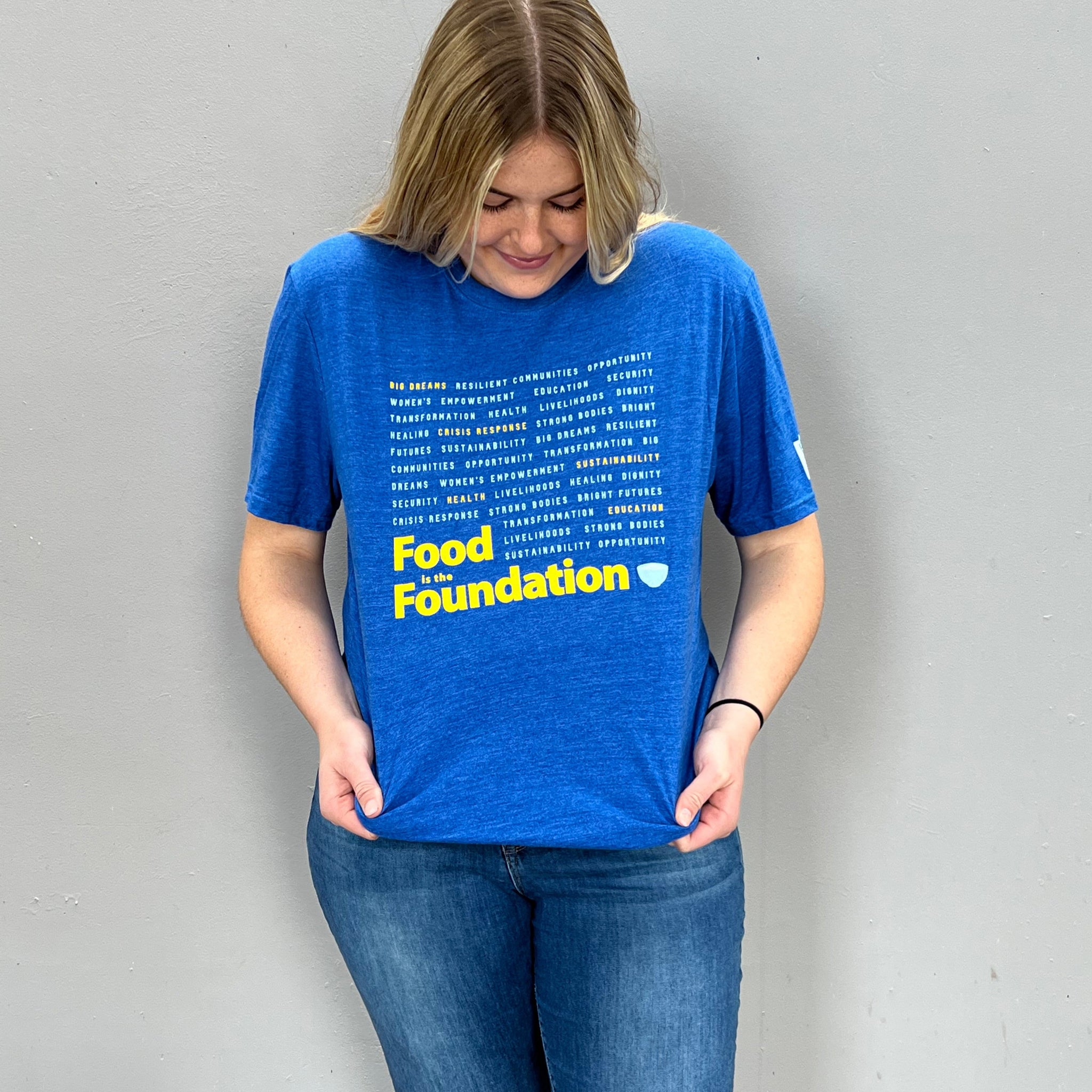 Food is the Foundation Donation T-Shirt - FMSCMarketplace.org