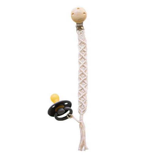 Macrame Pacifier Clip - FMSCMarketplace.org